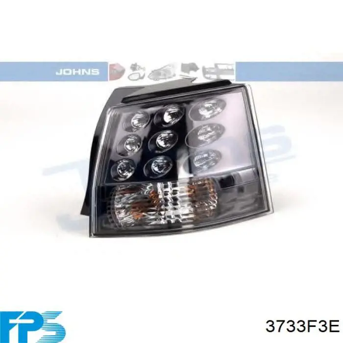 Do koszyka Lampa zespolona tylna lewa Mitsubishi Outlander I CU