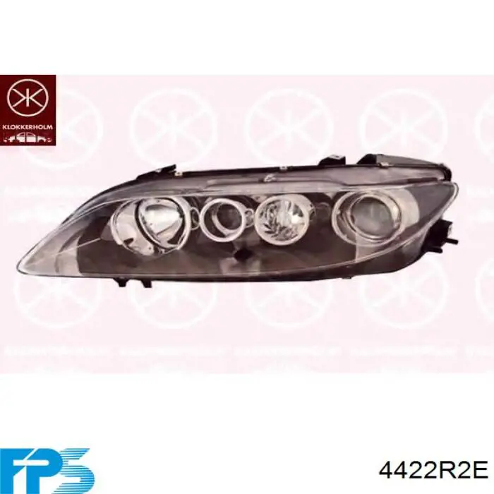 GHP9510K0A Mazda Reflektor prawy