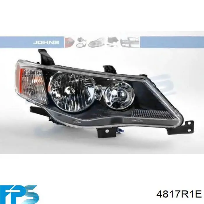 Reflektor lewy 8301C407 Mitsubishi