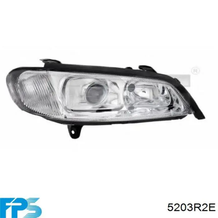 Reflektor prawy 20A187052B TYC