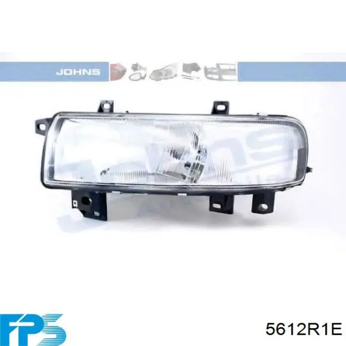 Reflektor lewy 8200163516 Nissan/Infiniti