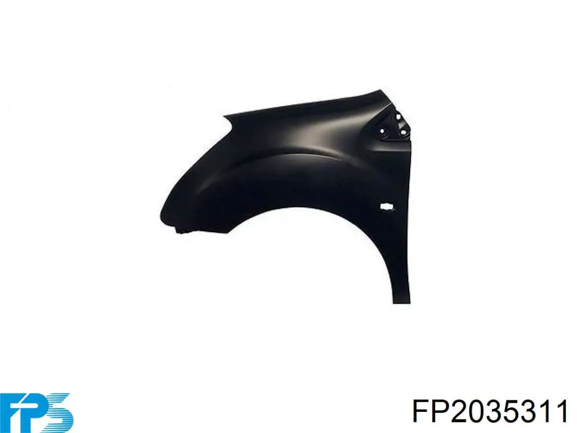 FP2035311 FPS Błotnik przedni lewy