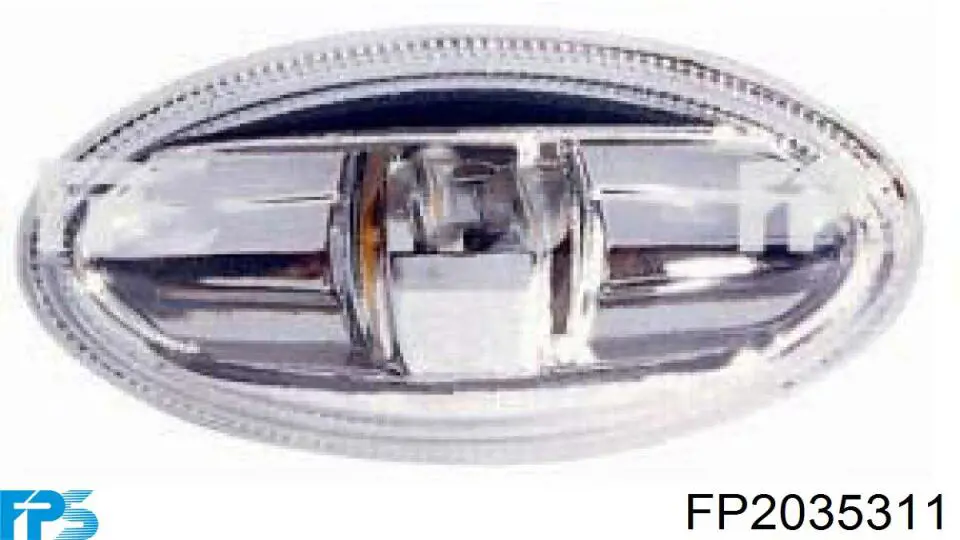 Do koszyka FP2035311 FPS Błotnik przedni lewy