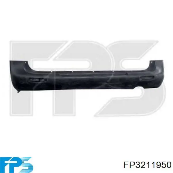 Zderzak tylny Hyundai/Kia 866104A000 cena, od 105,16 USD