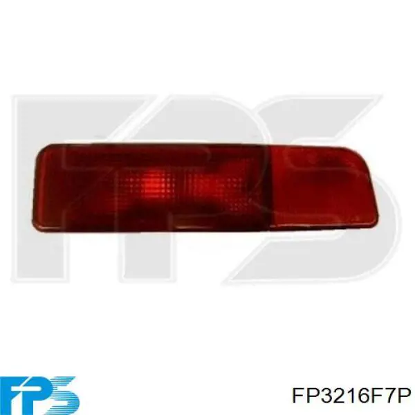 Do koszyka FP3216F7P FPS Przednia lampa przeciwmgielna tylna lewa