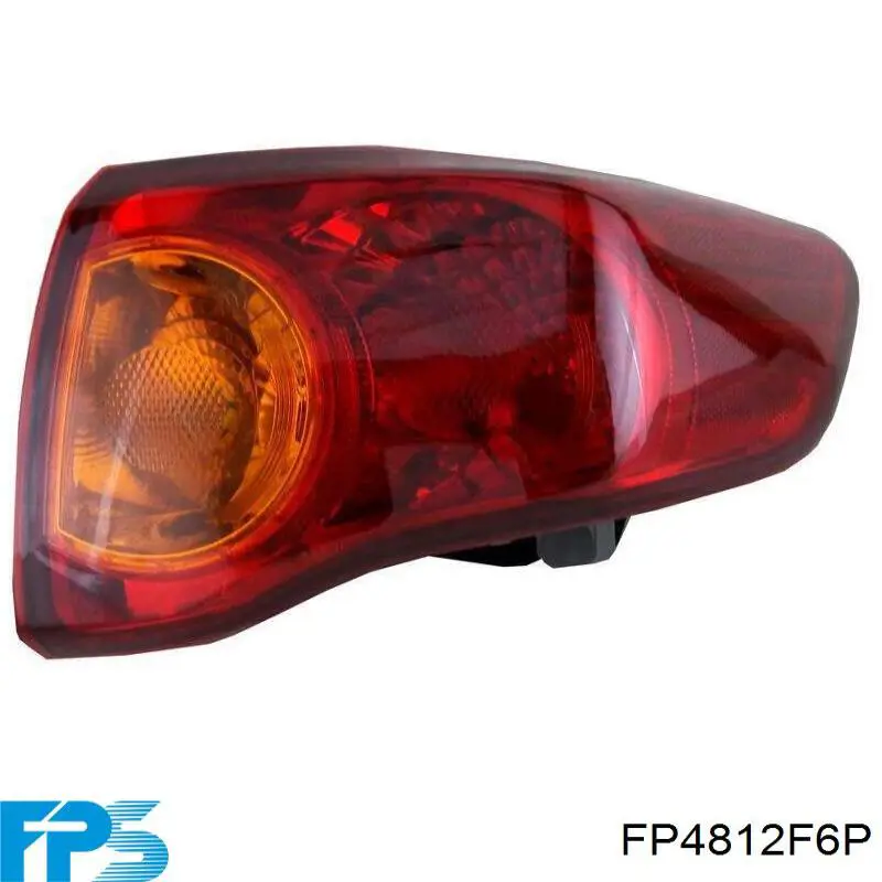 Lampa odblaskowa zderzaka tylnego prawa FPS FP4812F6P cena, od 29,70 USD
