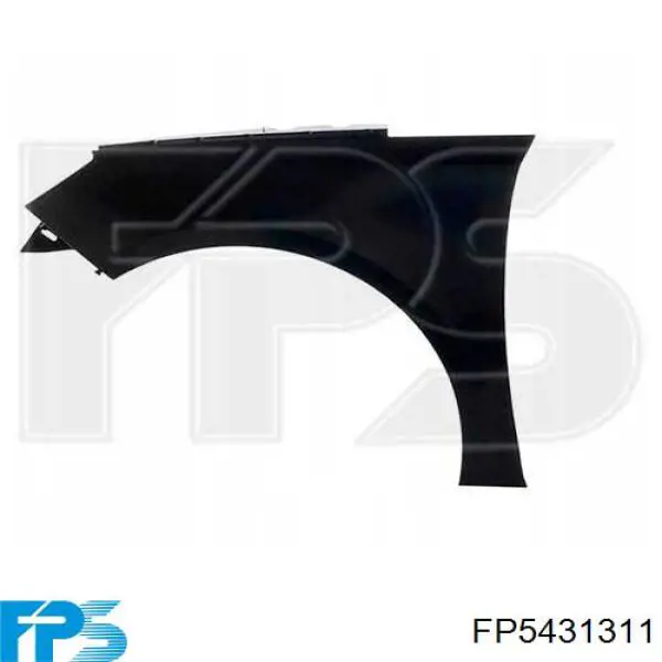 Błotnik przedni lewy do Peugeot 308 II LB, LP, LW, LH, L3