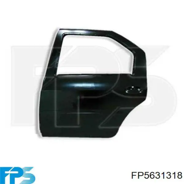 Drzwi tylne prawe do Renault SANDERO II STEPWAY 