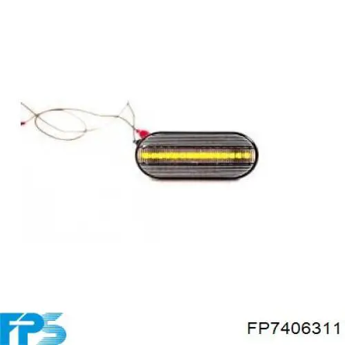 Błotnik przedni lewy FPS FP7406311 cena, od 54,33 USD