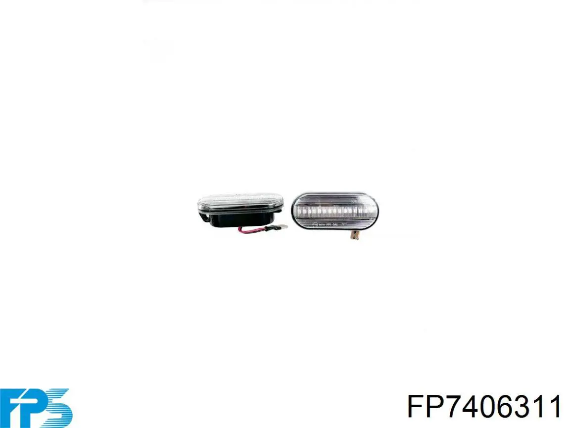 Błotnik przedni lewy FP7406311 FPS