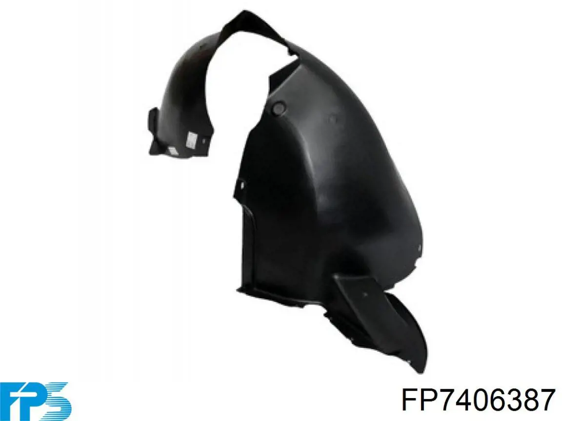 Nadkole błotnika przedniego lewe FP7406387 FPS
