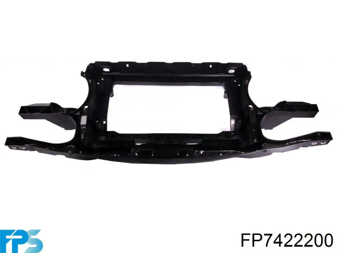 Osłona chłodnicy kompletna (panel mocowania reflektorów) Volkswagen Touran II minivan (1T3) (2010 - 2015) cena, od 70,42 USD