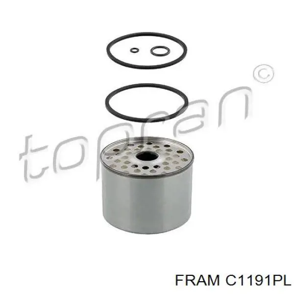 Filtr paliwa Fram C1191PL cena, od 5,58 USD