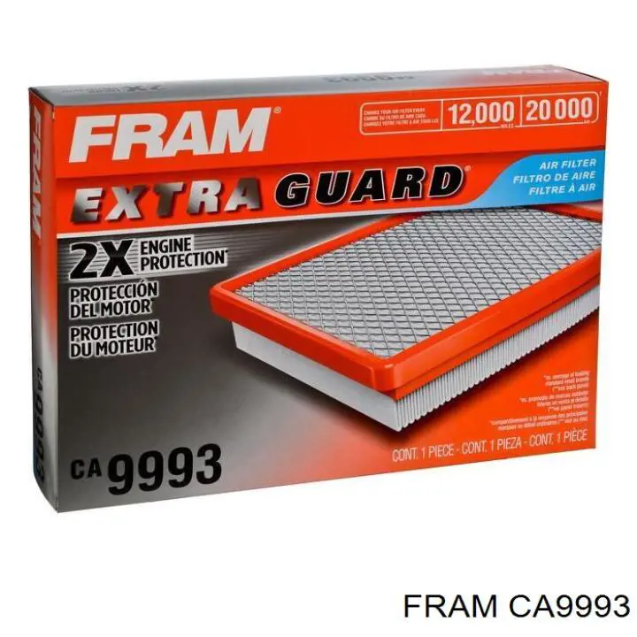 Filtr powietrza Fram CA9993 cena, od 12,71 USD