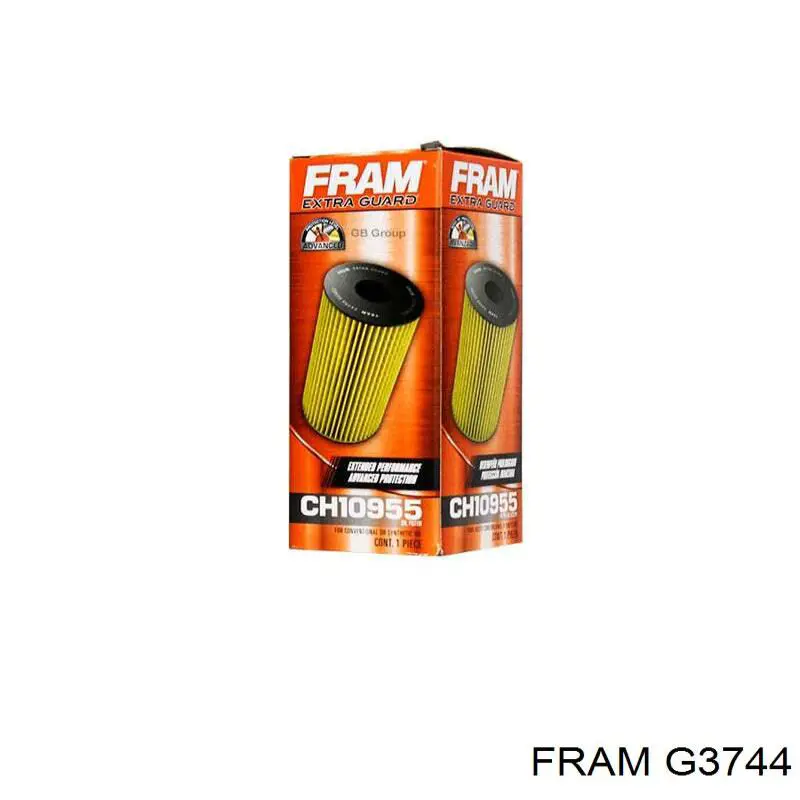 Filtr paliwa Fram G3744 cena, od 14,54 USD