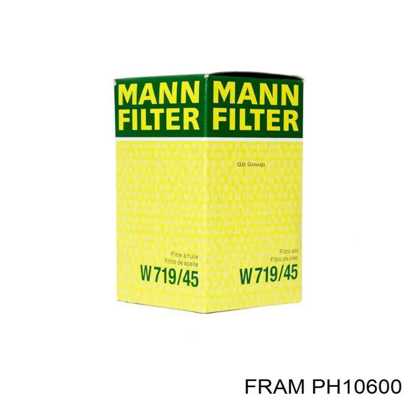 Do koszyka PH10600 Fram Filtr oleju