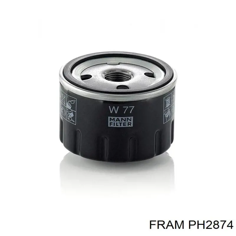 Do koszyka PH2874 Fram Filtr oleju