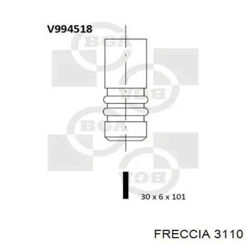 Kompensator hydrauliczny (popychacz hydrauliczny), popychacz zaworu Ford 2529229 cena, od 5,08 USD