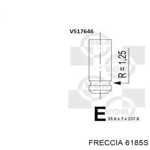 Zawór dolotowy/ssący Freccia 6185 cena, od 12,78 USD