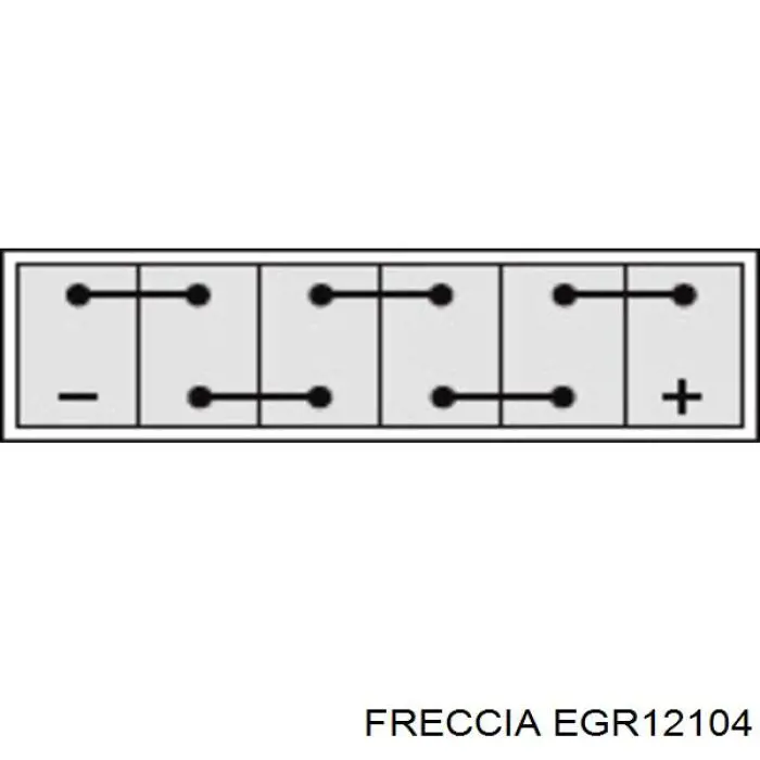 Do koszyka EGR12104 Freccia Zawór recyrkulacji spalin EGR