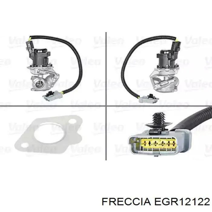 Zawór recyrkulacji spalin EGR Freccia EGR12122 cena, od 121,86 USD