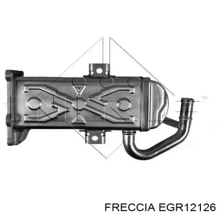 EGR12126 Freccia Chłodnica układu recyrkulacji spalin EGR
