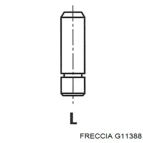 Prowadnica zaworu Freccia G11388 cena, od 5,09 USD