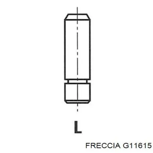 Prowadnica zaworu Freccia G11615 cena, od 5,99 USD