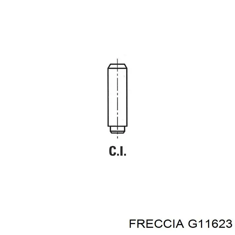 Prowadnica zaworu Ford Focus 4 (HP)