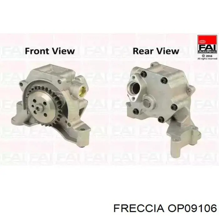 Pompa oleju Freccia OP09106 cena, od 67,53 USD