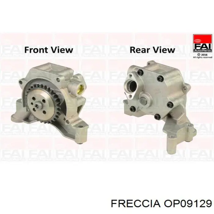 Pompa oleju Freccia OP09129 cena, od 86,59 USD