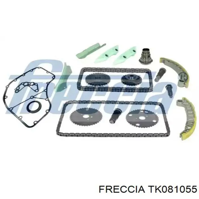 TK081055 Freccia Łańcuch rozrządu, zestaw