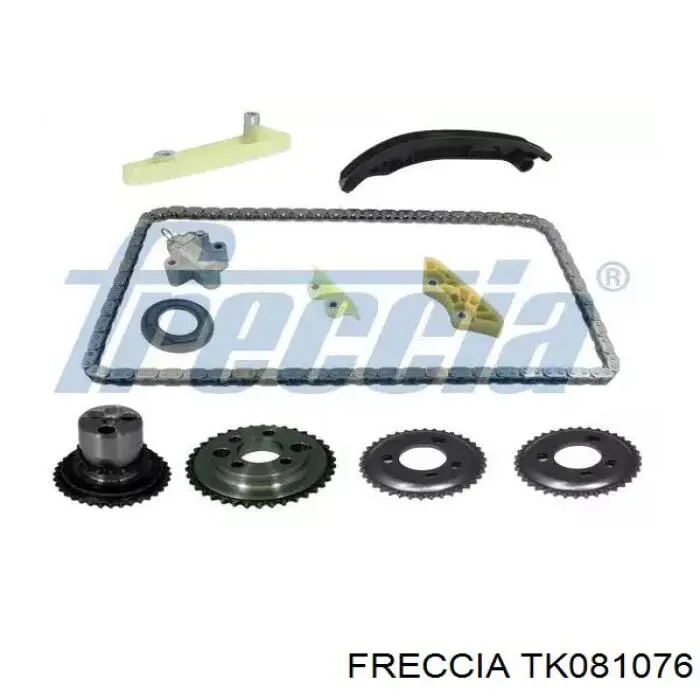TK081076 Freccia Łańcuch rozrządu, zestaw