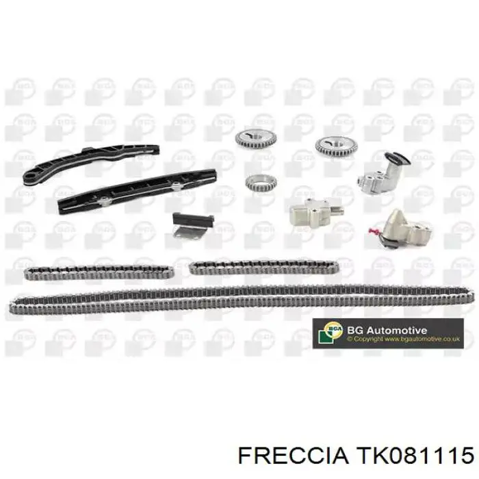 Do koszyka TK081115 Freccia Łańcuch rozrządu, zestaw