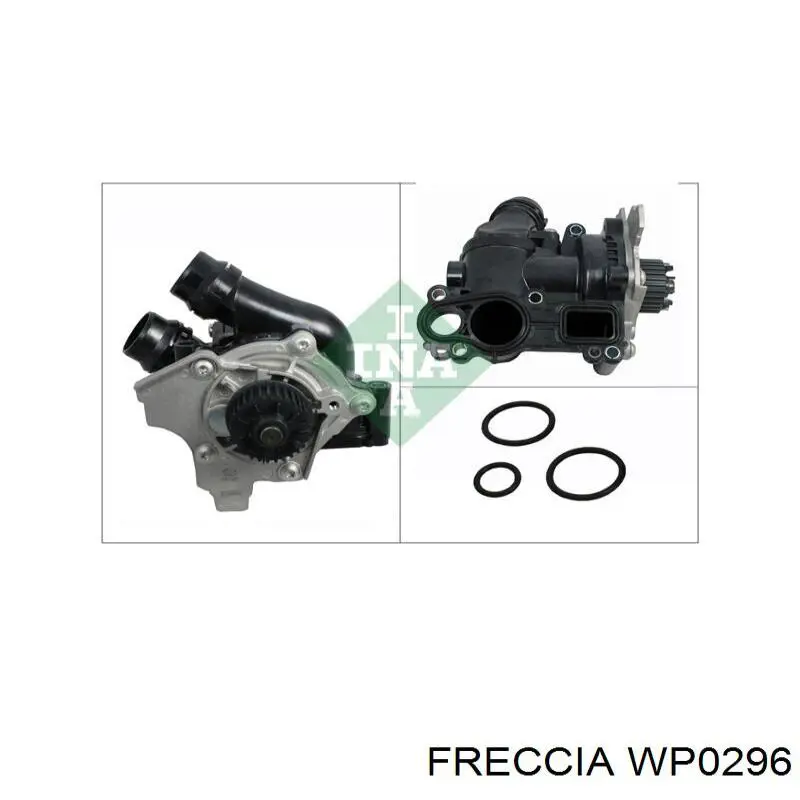 Pompa chłodzenia wodą, w komplecie z obudową Freccia WP0296 cena, od 93,56 USD
