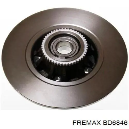 Do koszyka BD6846 Fremax Tarcza hamulcowa tylna
