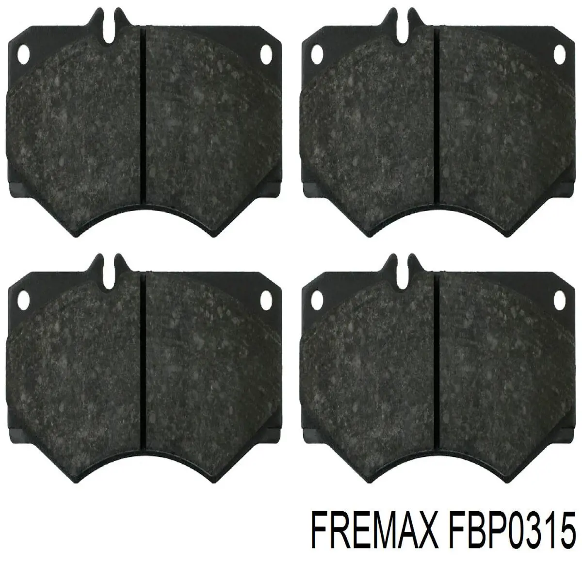 Klocki hamulcowe przednie tarczowe Fremax FBP0315 cena, od 26,68 USD
