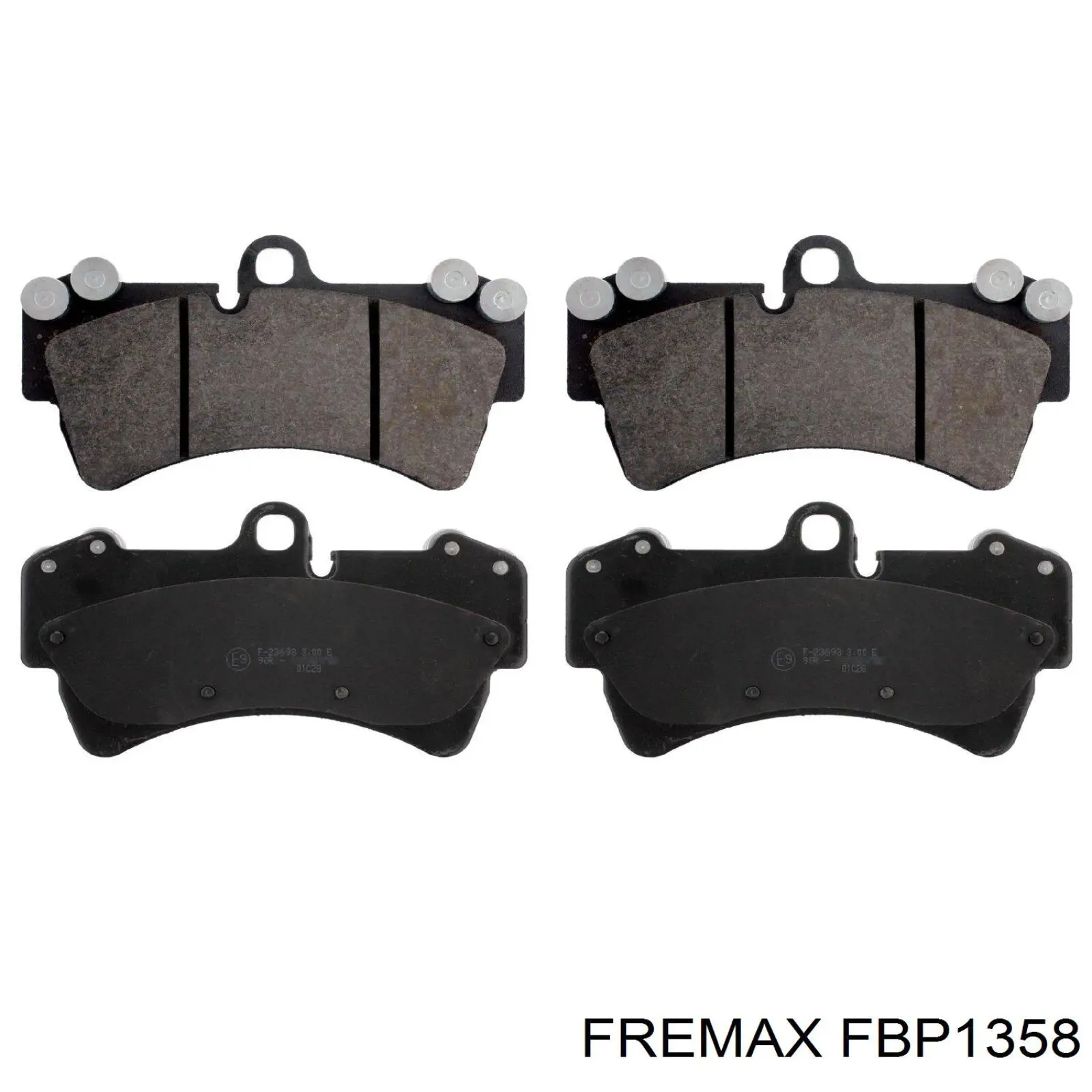 Klocki hamulcowe przednie tarczowe Fremax FBP1358 cena, od 44,84 USD