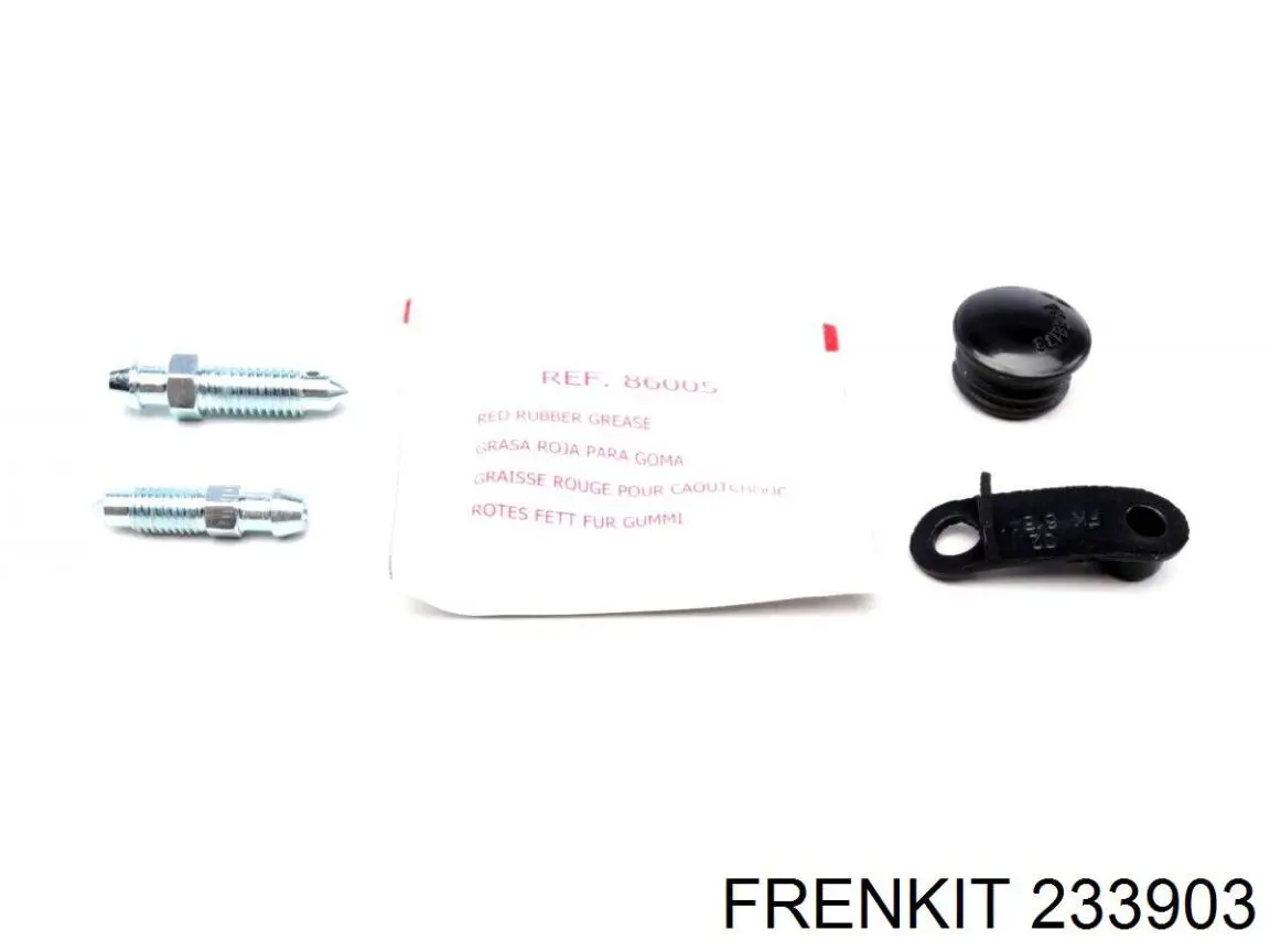 Do koszyka 233903 Frenkit Zestaw naprawczy zacisku hamulcowego tylnego