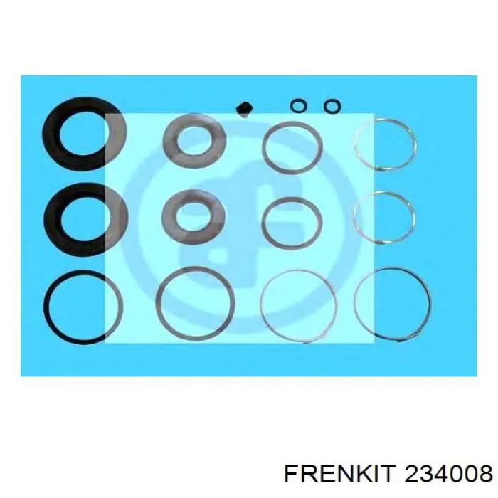 Zestaw naprawczy zacisku hamulcowego przedniego Frenkit 234008 cena, od 10,43 USD