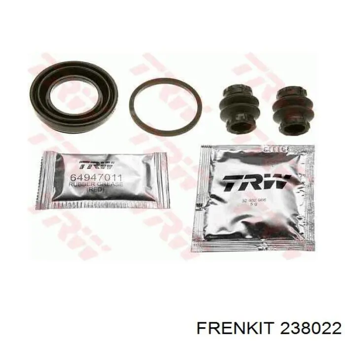 Do koszyka 238022 Frenkit Zestaw naprawczy zacisku hamulcowego tylnego