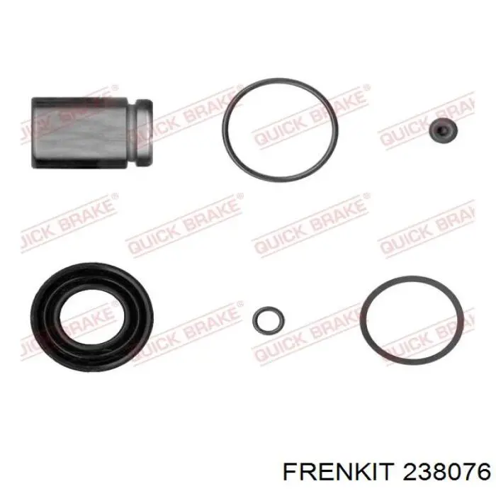 Zestaw naprawczy zacisku hamulcowego tylnego Frenkit 238076 cena, od 13,54 USD