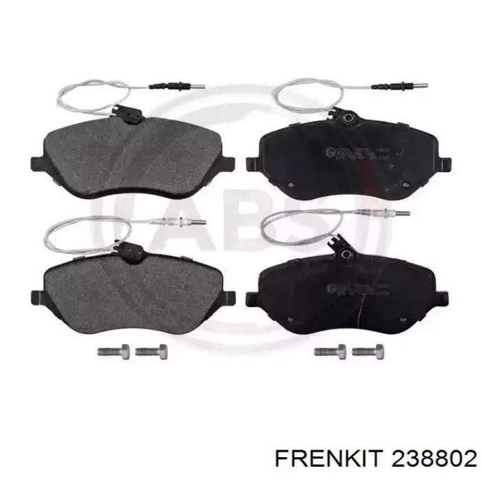 Zestaw naprawczy zacisku hamulcowego tylnego Frenkit 238802 cena, od 37,65 USD