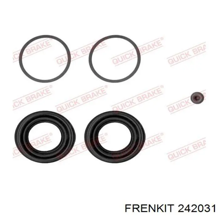 Zestaw naprawczy zacisku hamulcowego przedniego Frenkit 242031 cena, od 14,57 USD