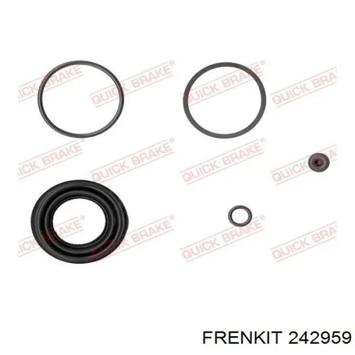 Zestaw naprawczy zacisku hamulcowego tylnego do Volvo XC90 II 256