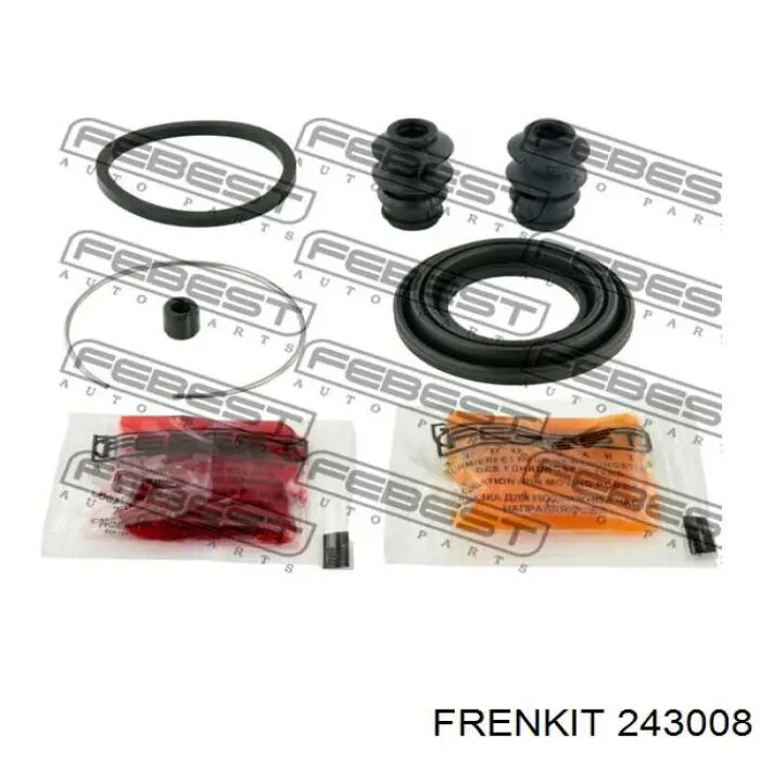 Zestaw naprawczy zacisku hamulcowego tylnego Frenkit 243008 cena, od 8,55 USD