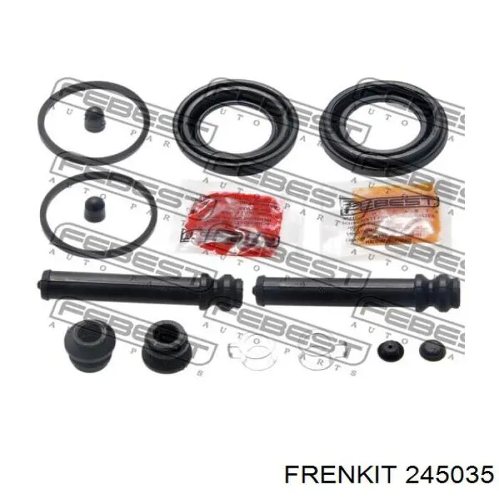 Zestaw naprawczy zacisku hamulcowego tylnego Frenkit 245035 cena, od 7,26 USD