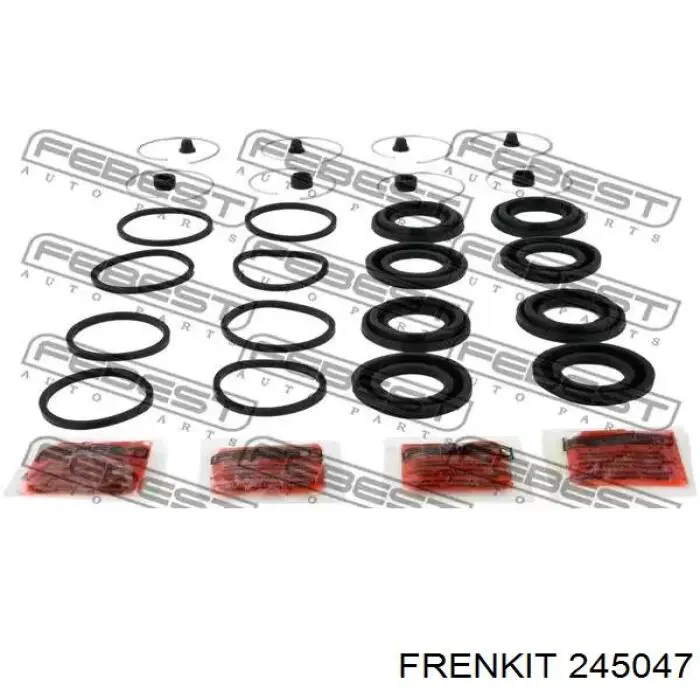 Zestaw naprawczy zacisku hamulcowego przedniego Nissan/Infiniti D1ABM4GA0A cena, od 15,61 USD