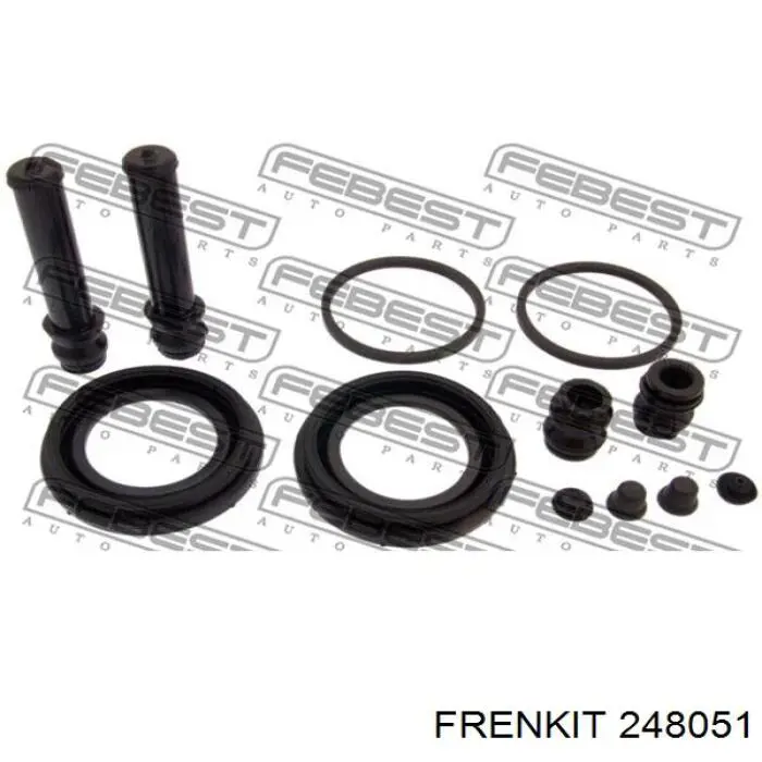 Zestaw naprawczy zacisku hamulcowego tylnego Frenkit 248051 cena, od 7,04 USD
