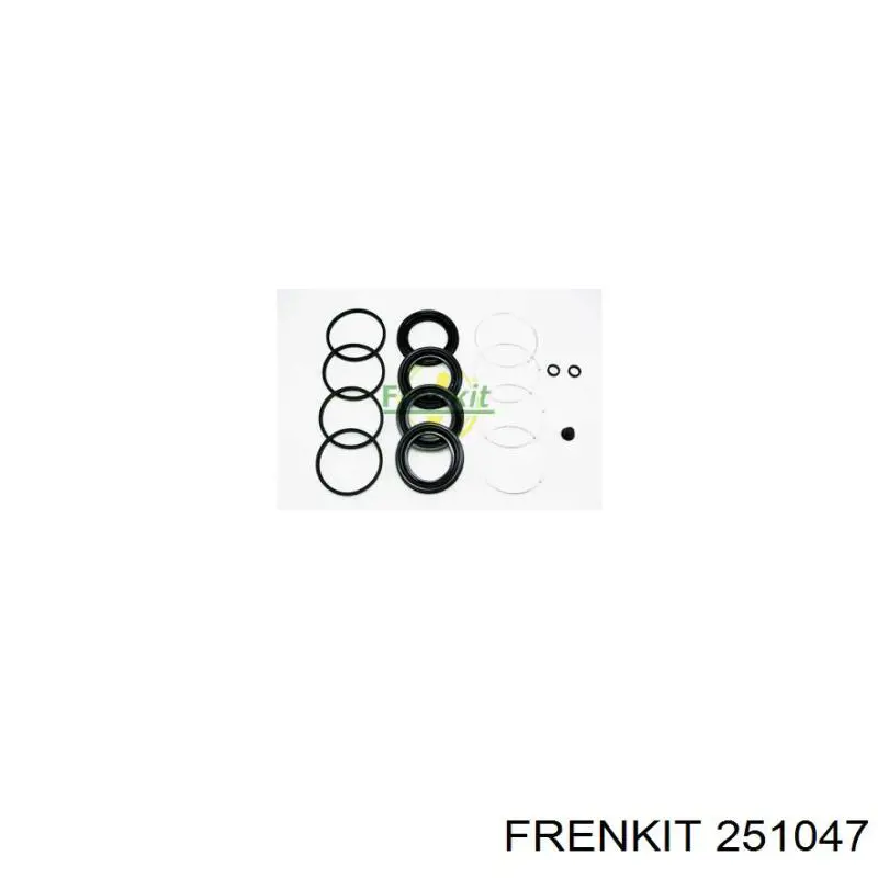 Zestaw naprawczy zacisku hamulcowego przedniego Frenkit 251047 cena, od 9,90 USD